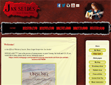 Tablet Screenshot of janseides.com